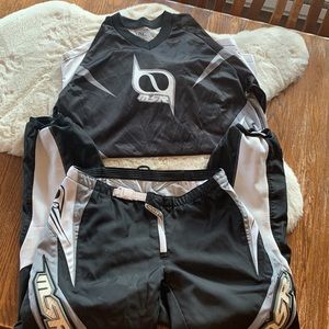 Two piece MSR dirtbiking clothing set